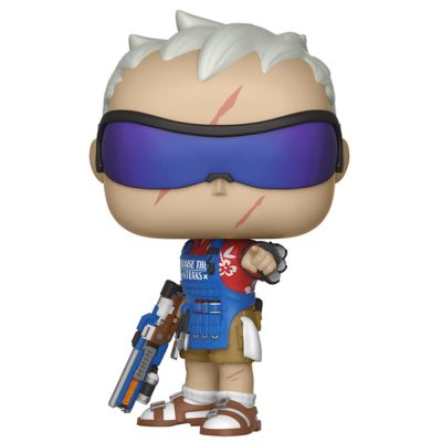 Funko Pop Soldier 76 #346 (Grillmaster) (Overwatch) (Games) (2018 Summer Convention Limited Edition) (Vaulted)