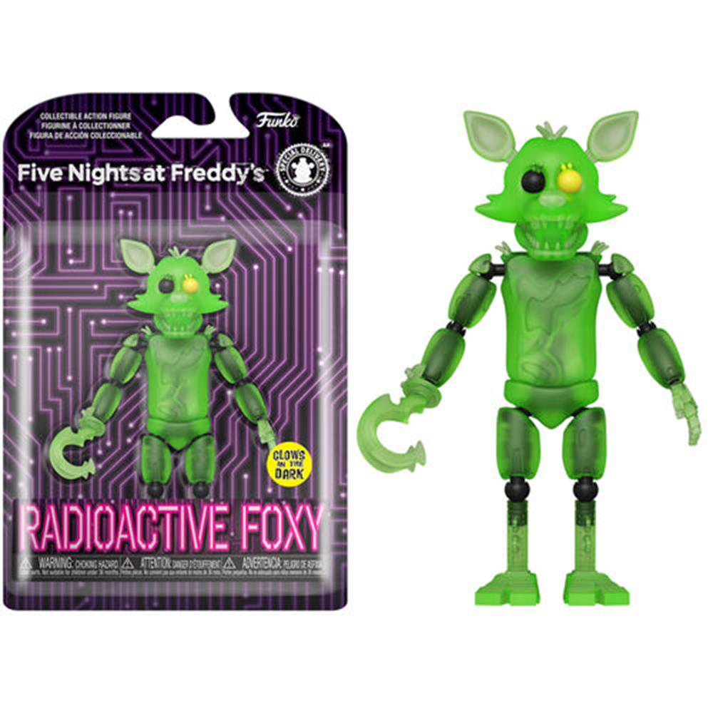 Funko Action Figure Radioactive Foxy (Glows) (Five Nights At Freddy's) (Fnaf)