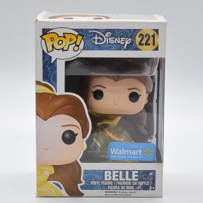 Funko Pop Belle 221 (Bela) (Glitter) (Disney) (Only Walmart) #1