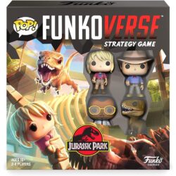 Funko Pop Funkoverse Strategy Game Jurassic Park Base Set (Com 4 Miniaturas)