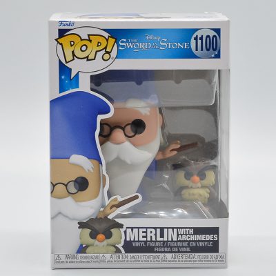 Funko Pop Merlin With Archimedes 1100 (The Sword In The Stone) (Disney) #1