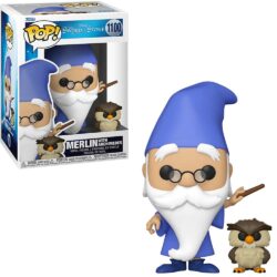 Funko Pop Merlin With Archimedes 1100 (The Sword In The Stone) (Disney) #1