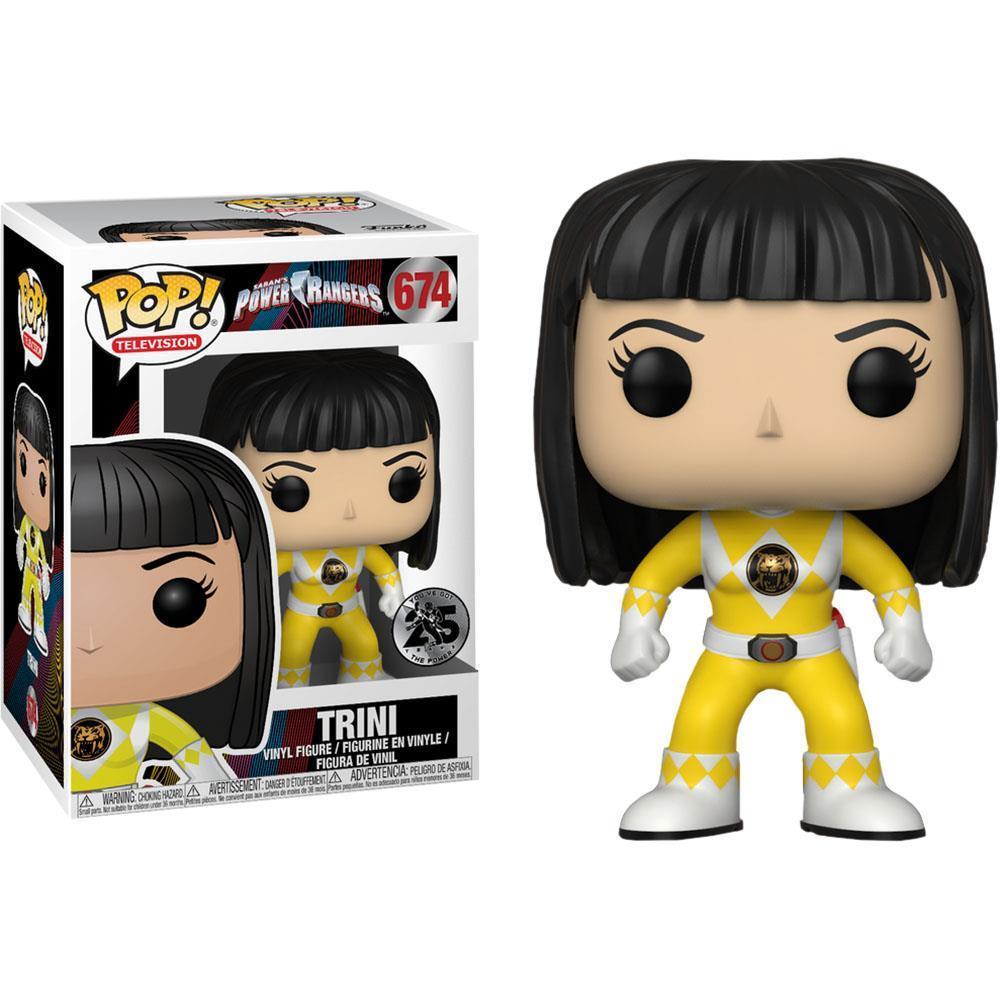 Funko Pop Television - Power Rangers 25Th Anniversary Trini 674 (Vaulted) #1