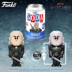 Funko Soda Figure The Witcher Geralt (Edição Limitada 8000 Peças)