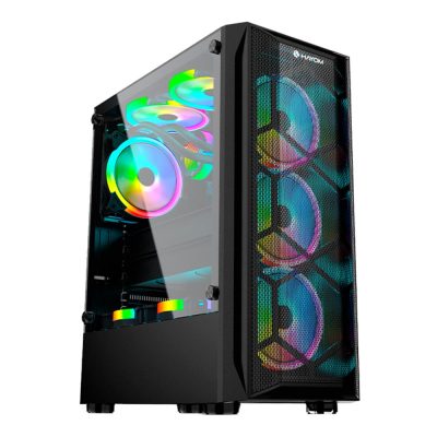 Gabinete Gamer Gb1706 Com 3 Fans Rgb Inclusas - Hayom