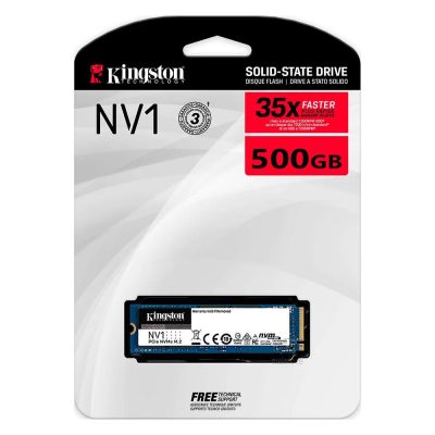 Hd Ssd M.2 Nvme 500Gb - Kingston Nv1