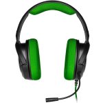 Headset Gamer Corsair Hs35 Stereo Xone/Pc/Mobile Preto/Verde Drivers 50Mm