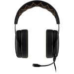 Headset Gamer Corsair Hs60 Pro Surround 7.1 Preto/Amarelo Drivers 50Mm Ca-9011214-Na (Novo)
