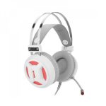 Headset Gamer Redragon Minos Lunar White, Usb, Driver 50Mm, Plug And Play, Branco - H210w