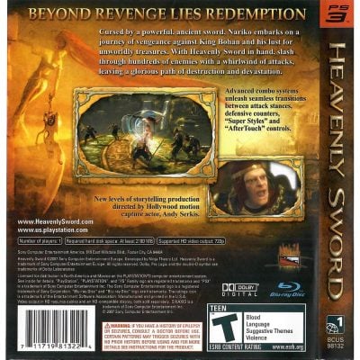 Heavenly Sword Ps3