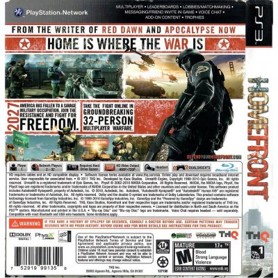 Homefront Ps3