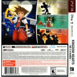 Kingdom Hearts Hd 1.5 Remix Ps3 (Greatest Hits) (Jogo Mídia Física) (Playstation 3)