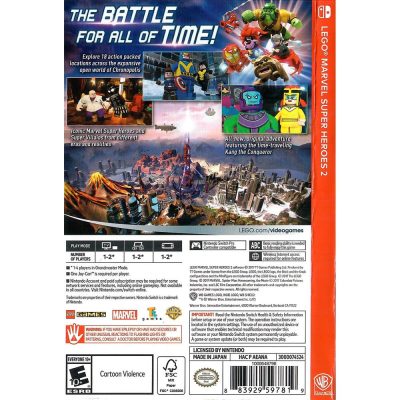 Lego Marvel Super Heroes 2 Nintendo Switch