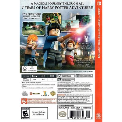 Lego Harry Potter Collection Nintendo Switch (Jogo MÃdia FÃsica)