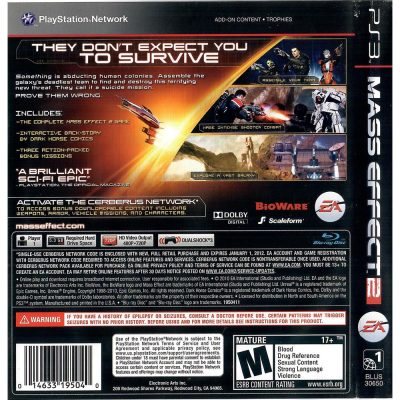 Mass Effect 2 Ps3