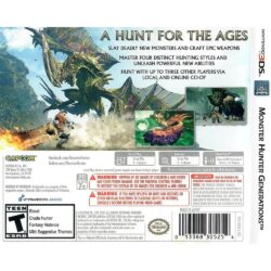 Monster Hunter Generations Nintendo 3Ds (Jogo Mídia Física)