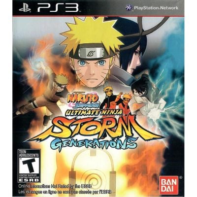 Naruto Shippuden Ultimate Ninja Storm Generations Ps3 (Jogo Mídia Física Playstation 3)