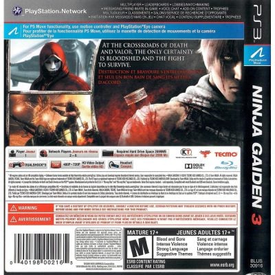 Ninja Gaiden 3 Ps3