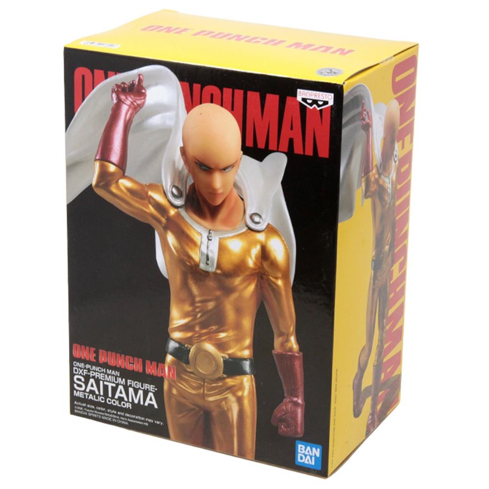 One Punch Man - Saitama Cores Metalicas - Dxf-Premium - Bandai Banpresto 23774/17692
