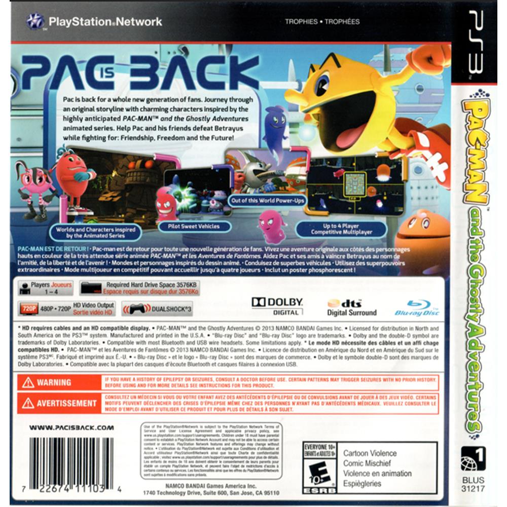 Pac man playstation sale 3