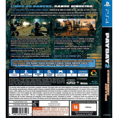 Payday 2 Crimewave Edition Ps4
