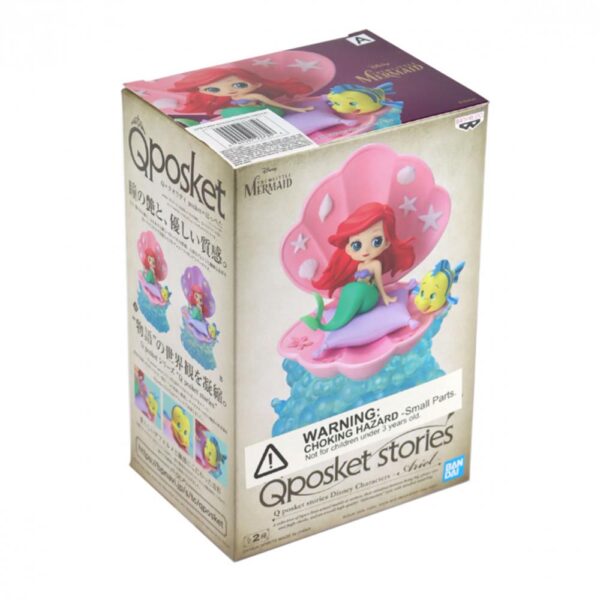 Q Posket Stories Ariel (A Pequena Sereia) (Ver. Glitter) – Bandai Banpresto