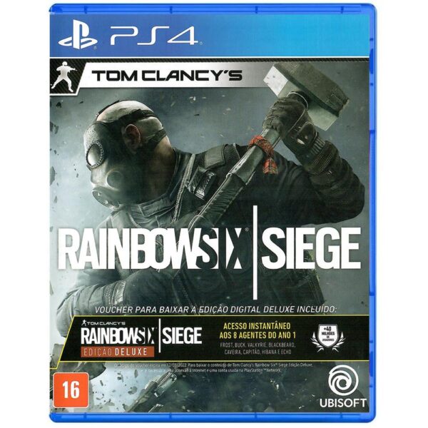 Rainbow Six Siege Edição Deluxe Ps4 (Com Codigo)