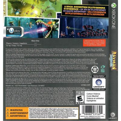 Rayman Legends Xbox One (Jogo Mídia Física)