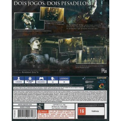 Resident Evil Origins Collection Ps4