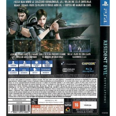 Resident Evil Revelations Ps4