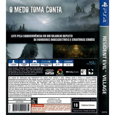Resident Evil Village Ps4