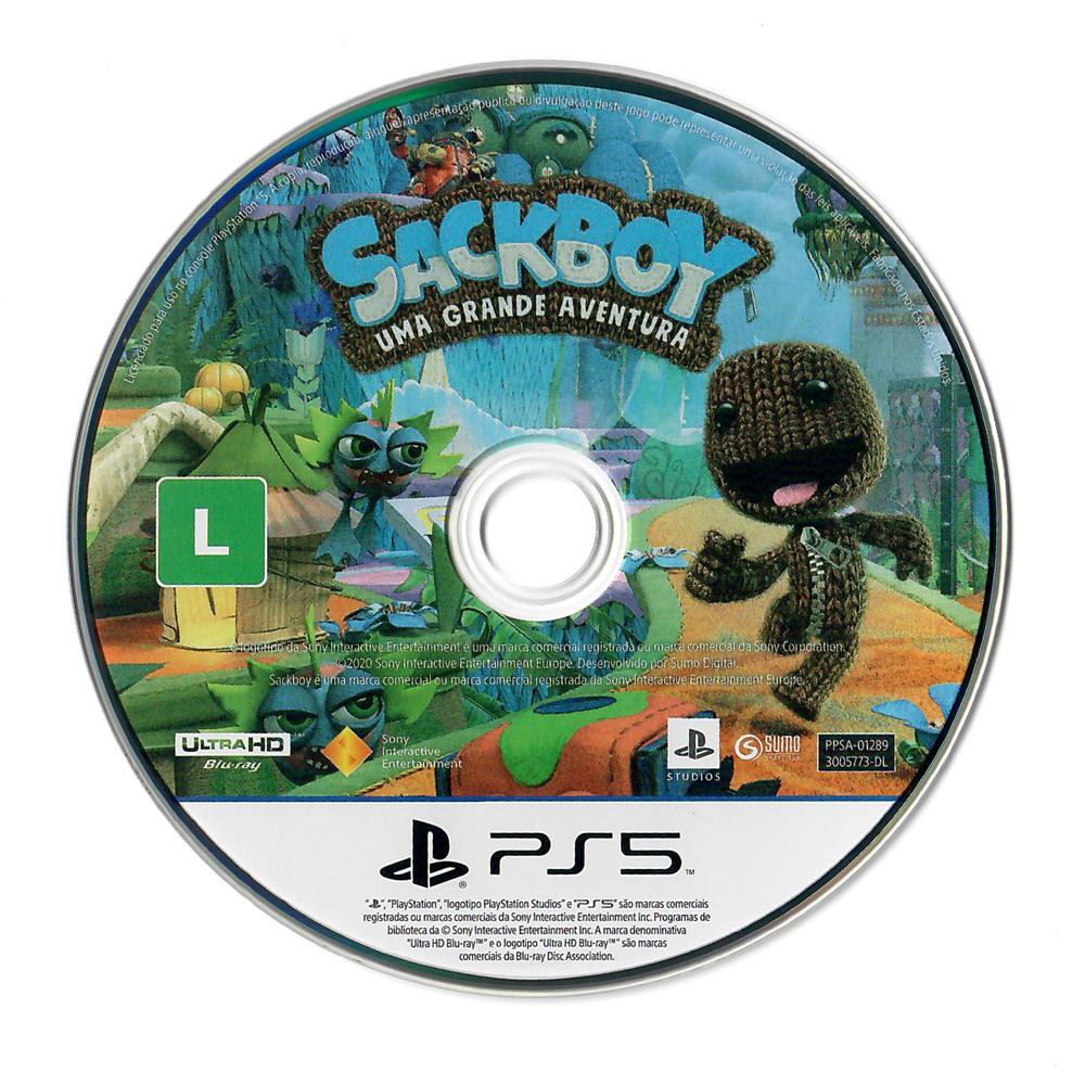 Game Sackboy Uma Grande Aventura - PS5