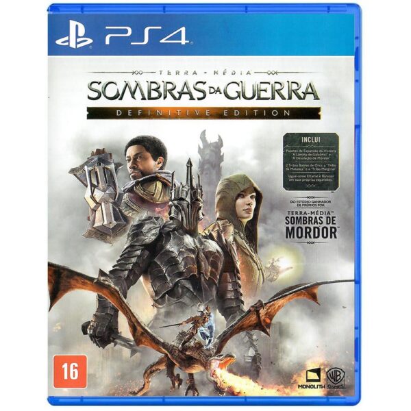 Sombras Da Guerra Definitive Edition Ps4