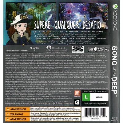 Song Of The Deep Xbox One #2 (Jogo MÃdia FÃsica)