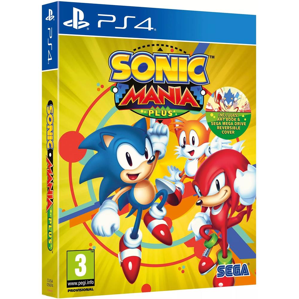 Jogo Sonic Mania Xbox One Midia Fisica