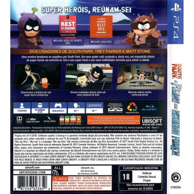 South Park A Fenda Que Abunda Força Ps4