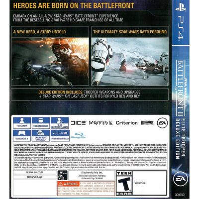 Star Wars Battlefront Ii Elite Trooper Deluxe Edition Ps4 #1