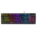 Teclado Gamer Mecânico Multilaser Gk-500, Led Rainbow, Switch Blue, Abnt2, Black, Tc257 Teclado Gamer Mecânico Multilaser Gk-500, Led Rainbow, Switch Blue, Abnt2, Black, Tc257