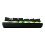 Teclado Gamer Mecânico Multilaser Gk-500, Led Rainbow, Switch Blue, Abnt2, Black, Tc257 Teclado Gamer Mecânico Multilaser Gk-500, Led Rainbow, Switch Blue, Abnt2, Black, Tc257