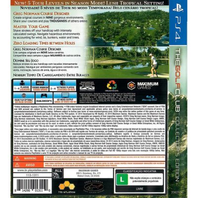 The Golf Club Collectors Edition Ps4 (Jogo Mídia Física)