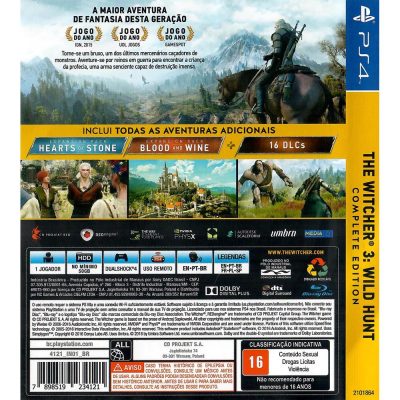 The Witcher 3 Wild Hunt Complete Edition Ps4 #2 (Jogo Mídia Física)
