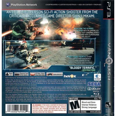 Vanquish Ps3