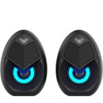 Caixa De Som Com Fio Wind N-69 - Gaming Speaker Rgb
