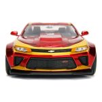 Carro Miniatura Chevy Camaro 1:24 + Iron Man Figure - Jada Metals