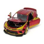 Carro Miniatura Chevy Camaro 1:24 + Iron Man Figure - Jada Metals