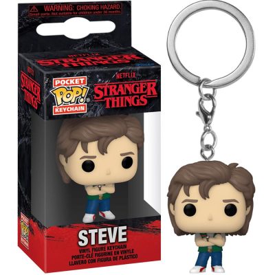 Chaveiro Funko Pop Steve (Pocket Keychain Stranger Things)
