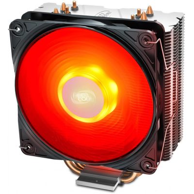 Cooler Para Processador Deepcool Gammaxx 400 V2, Red, 120Mm, Intel-Amd, Dp-Mch4-Gmx400v2-Rd