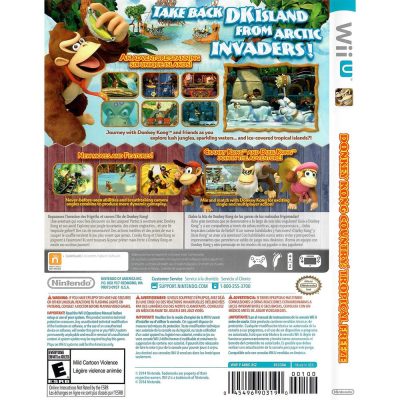 Donkey Kong Country Tropical Freeze Nintendo Wii U