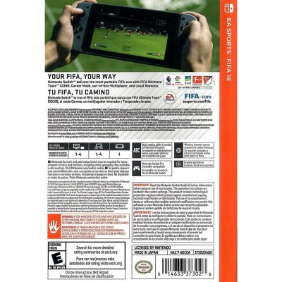 Fifa 18 Nintendo Switch