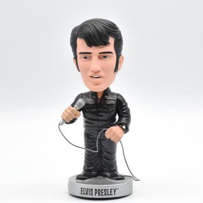 Funko Elvis Presley Black Suit (Wacky Wobbler Bobble-Head) (Vaulted)